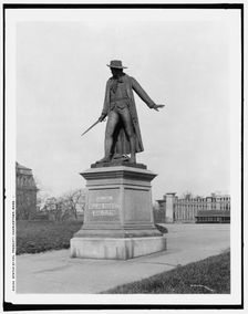 Statue of Col. Prescott, Charlestown, Mass., between 1900 and 1906. Creator: Unknown