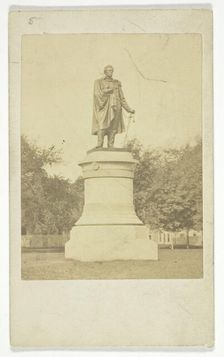 Statue of Commodore Matthew Perry, 1850/89. Creator: Joshua Appleby Williams