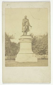 Statue of Commodore Matthew Perry, 1850/89. Creator: Joshua Appleby Williams