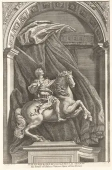 Statue of Constantine, 1704-1742. Creator: Francesco Faraone Aquila