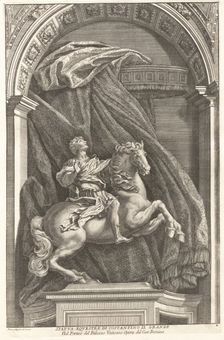 Statue of Constantine, 1704-1742. Creator: Francesco Faraone Aquila