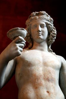 Statue of Dionysus, God of Wine and patron of wine making