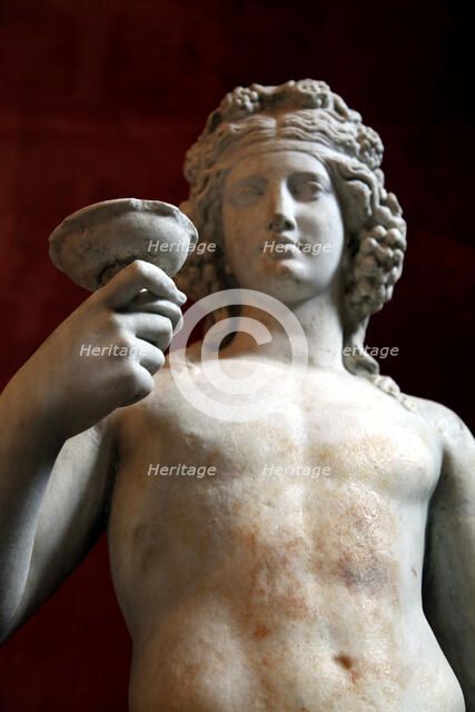 Statue of Dionysus, God of Wine and patron of wine making. Artist: Unknown