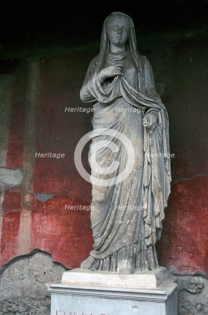 Statue of Eumachia, 1st century. Creator: Unknown.