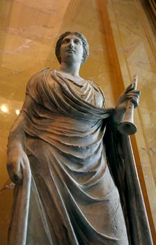 Statue of Euterpe, Muse of Poetry