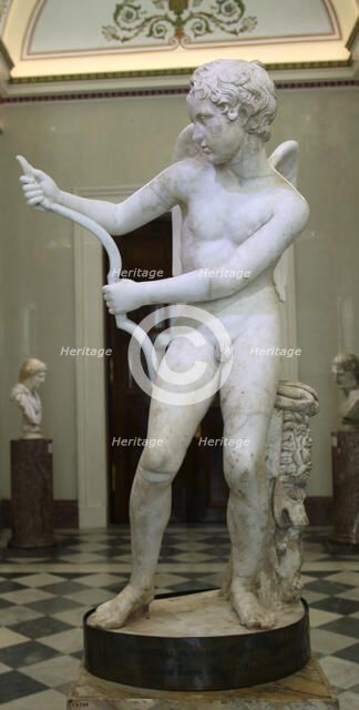 Statue of Eros drawing his bow, 2nd century. Artist: Unknown