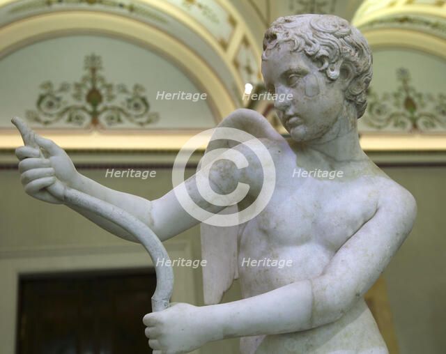 Statue of Eros drawing his bow, 2nd century. Artist: Unknown