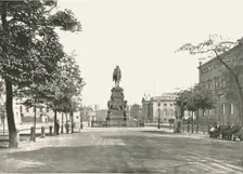 Statue of Frederick the Great, Unter Den Linden, Berlin, Germany, 1895. Creator: Berlin Photographic Co
