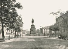 Statue of Frederick the Great, Unter Den Linden, Berlin, Germany, 1895. Creator: Berlin Photographic Co
