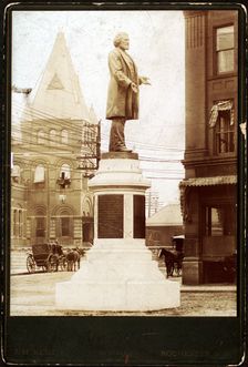 Statue of Frederick Douglass, (1890-1900?). Creator: Unknown