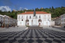 Statue of Gualdim Pais, Tomar, Portugal, 2009. Creator: Samuel Magal