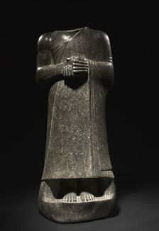 Statue of Gudea, c. 2143-2142 BC. Creator: Unknown