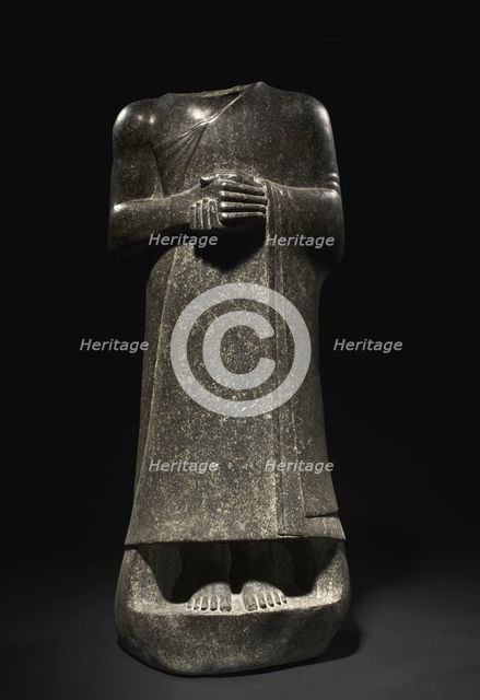 Statue of Gudea, c. 2143-2142 BC. Creator: Unknown.