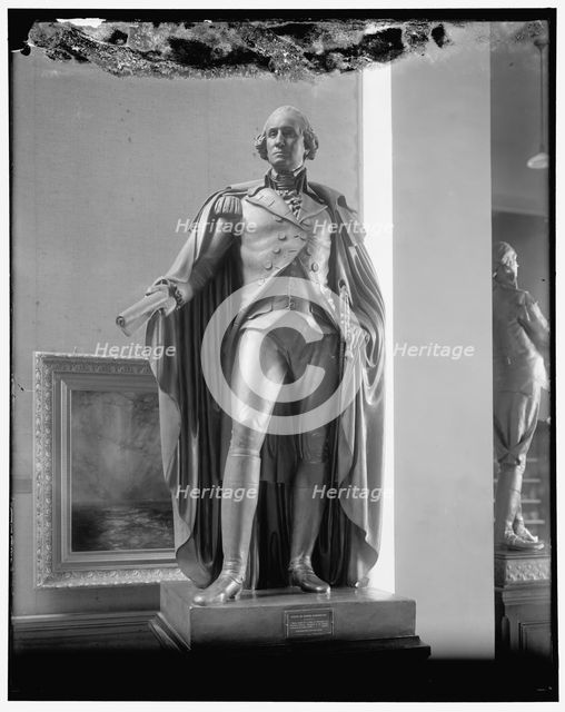 Statue of George Washington, between 1910 and 1920. Creator: Harris & Ewing.
