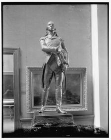 Statue of George Washington, between 1910 and 1920. Creator: Harris & Ewing