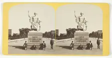 Statue of Gen. Washington, 1875/99. Creator: Unknown