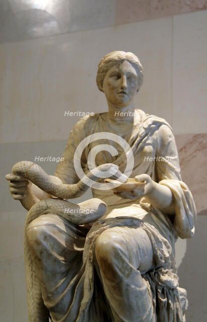 Statue of Hygieia, Goddess of Health. Artist: Unknown