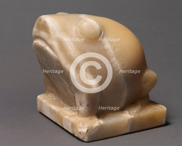 Statue of Heqat, the Frog Goddess, c. 2950 BC. Creator: Unknown.