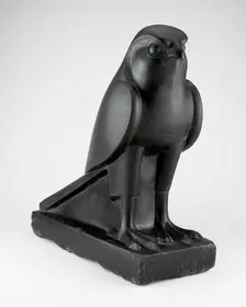 Statue of Horus, Egypt, Ptolemaic Period (332-30 BCE). Creator: Unknown
