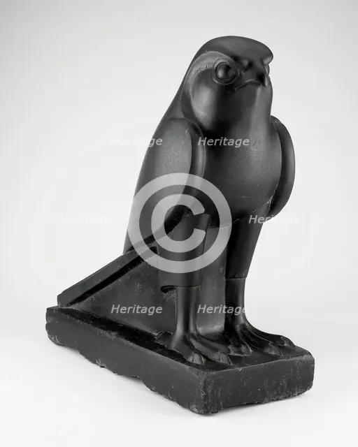 Statue of Horus, Egypt, Ptolemaic Period (332-30 BCE). Creator: Unknown.