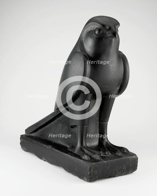 Statue of Horus, Egypt, Ptolemaic Period (332-30 BCE). Creator: Unknown.