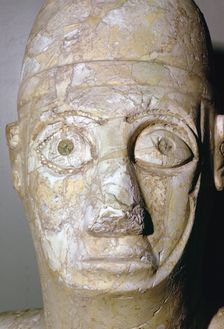 Statue of Idrimi, Late Bronze Age/Syrian, 16th century BC