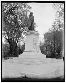 Statue of John Barry, Commodore United States Navy, between 1910 and 1920. Creator: Harris & Ewing