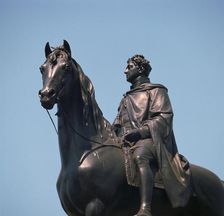 Statue of King George IV of England, 19th century. Artist: Francis Legatt Chantrey
