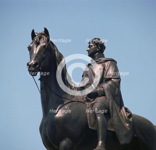 Statue of King George IV of England, 19th century. Artist: Francis Legatt Chantrey