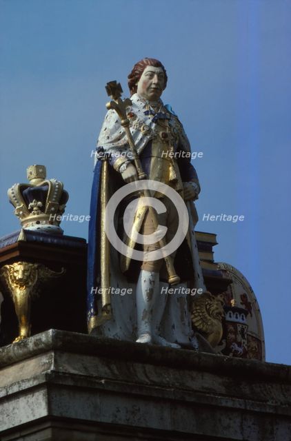 Statue of  King George III, Weymouth, Dorset, 20th century. Artist: CM Dixon.
