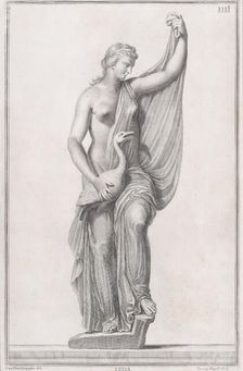 Statue of Leda and the Swan, 1734. Creators: Cosimo Mogalli, Giovanni Domenico Campiglia
