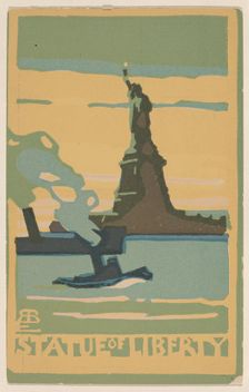 Statue of Liberty, 1916. Creator: Rachael Robinson Elmer