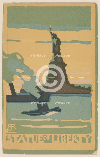 Statue of Liberty, 1916. Creator: Rachael Robinson Elmer.