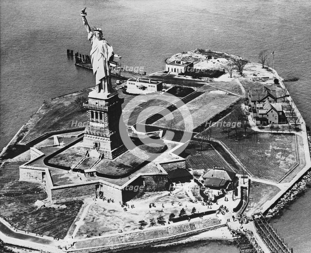 Statue of Liberty, New York City, c1955. Creator: Arthur Charles Kirby Ware.