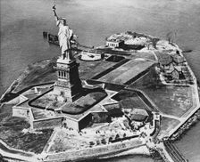 Statue of Liberty, New York City, c1955. Creator: Arthur Charles Kirby Ware