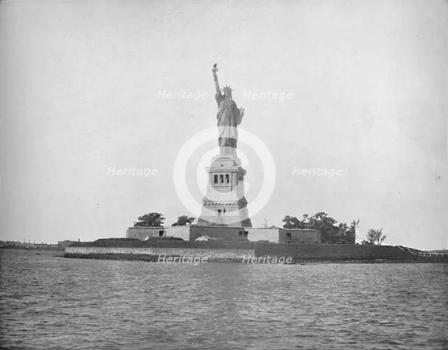 'Statue of Liberty, New York', c1897. Creator: Unknown.