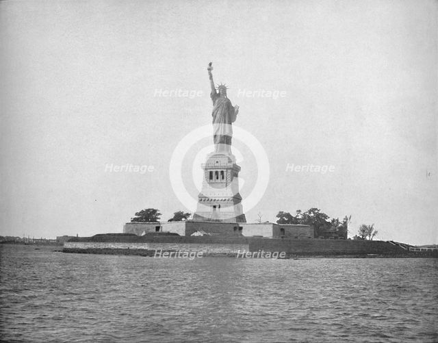 'Statue of Liberty, New York', c1897. Creator: Unknown.
