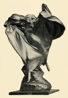 Statue of Loïe Fuller by Théodore Rivière, c1890s, (1903). Creator: Unknown