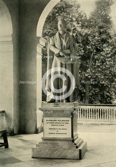 'Statue of Lord Dalhousie', 1925. Creator: Unknown.
