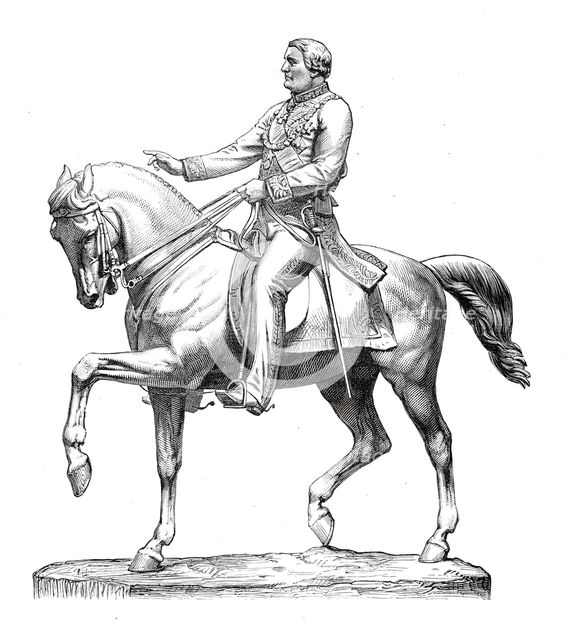 Statue of Lord Mayo at Calcutta, unveiled by the Prince of Wales on New Year's Day, 1876. Creator: Unknown.