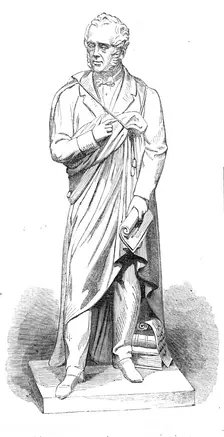 Statue of Lord Palmerston at Southampton, 1869. Creator: Unknown