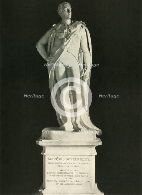 'Statue of Lord Wellesley', 1925. Creator: Unknown.