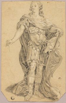 Statue of Louis XIV, n.d. Creator: Unknown