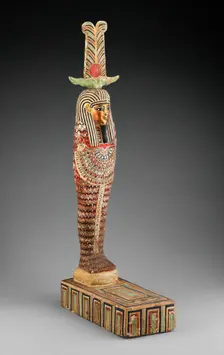 Statue of Ptah-Sokar-Osiris, Egypt, Ptolemaic Period (332-30 BCE). Creator: Unknown