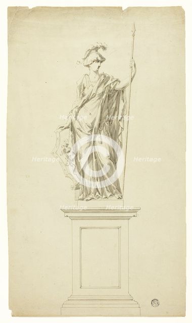 Statue of Pallas Athene, n.d. Creator: Jan van Nost.