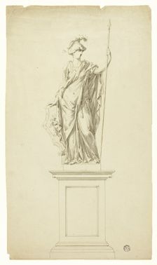 Statue of Pallas Athene, n.d. Creator: Jan van Nost