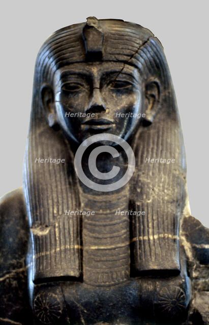 Statue of Queen Teie, consort of Amenhotep III.