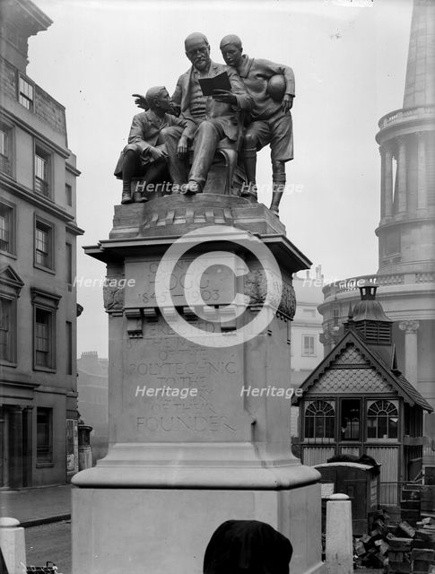 Statue of Quintin Hogg, London. Artist: Unknown