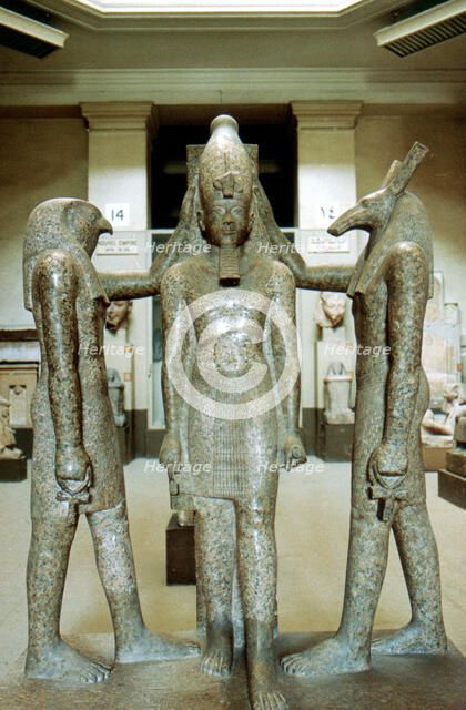 Statue of Rameses III, Egypt. Artist: Unknown