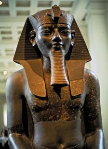 Statue of Ramses II (1301 - 1235 a.C.) preserved in the Louvre Museum